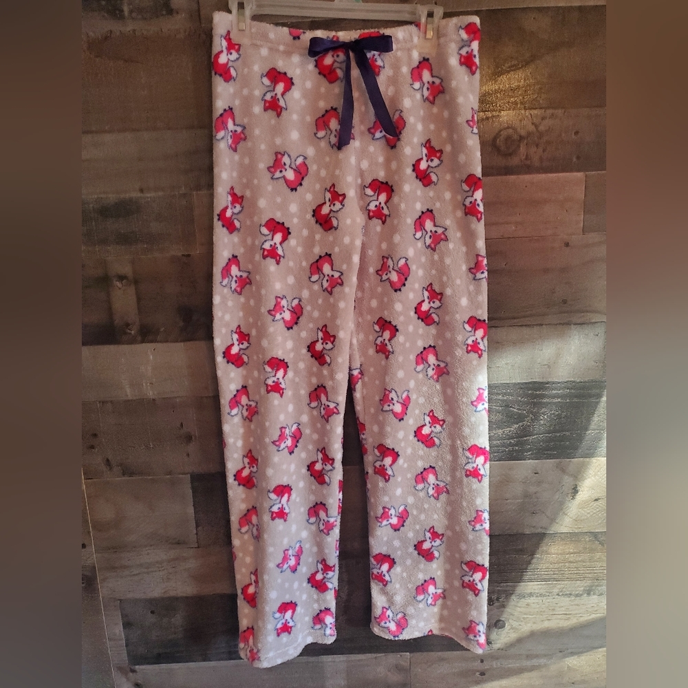 Fuzzy Fox Pj Bottoms